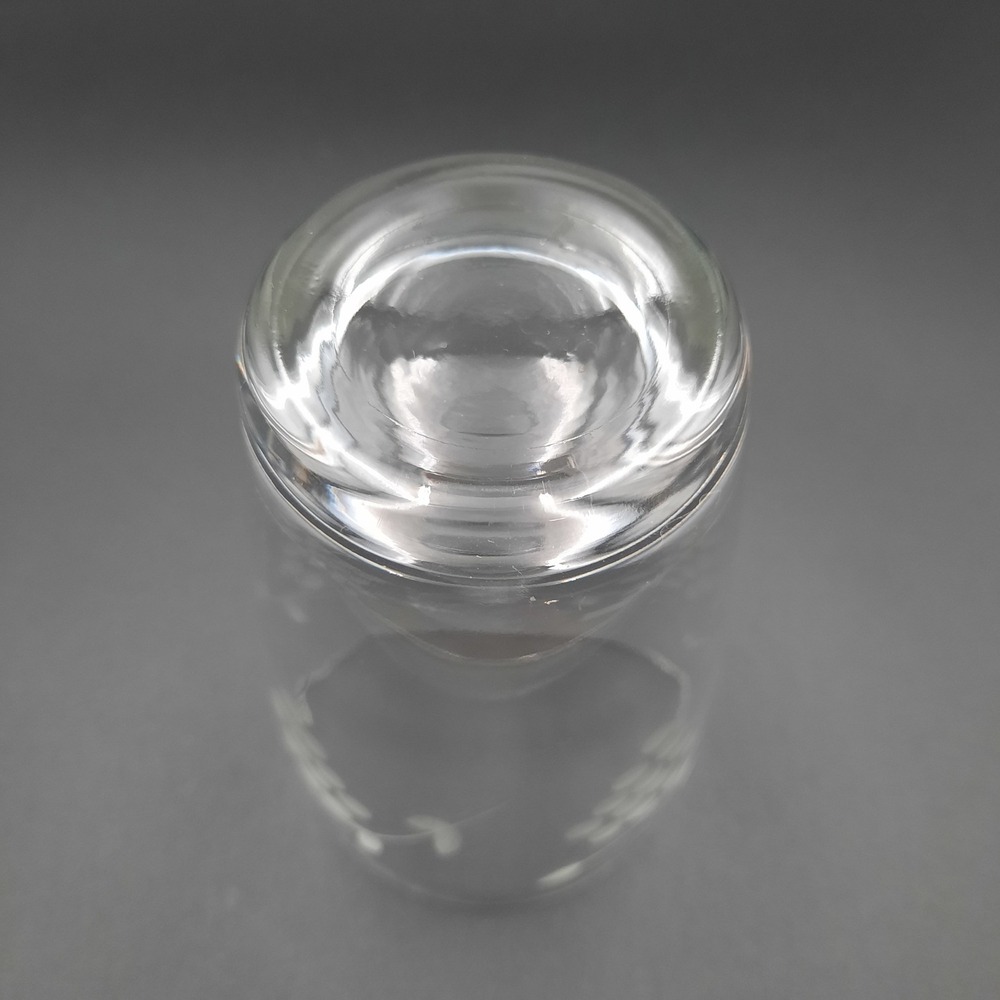 Vintage Etched Crystal Grape Tumbler – MCM Clear‎ Juice Glass w/ Vine Design - Picture 4 of 4